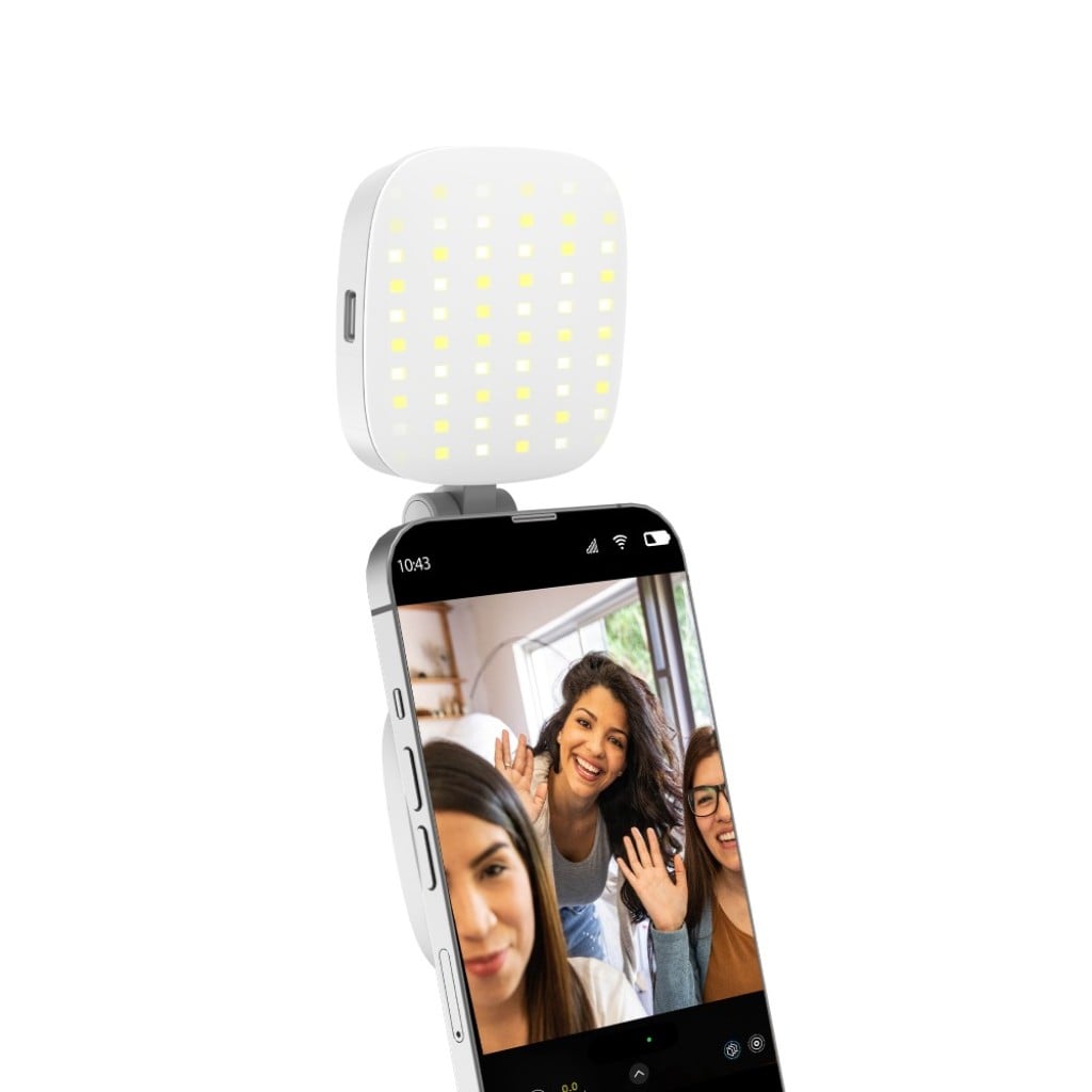 Lampe selfie magnétique Rixus RXLG92 avec miroir