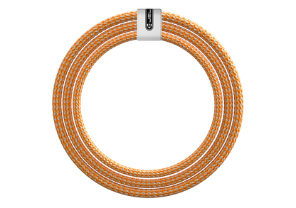Câble JELLICO SX5 USB-C vers USB-C 100W Orange emballage