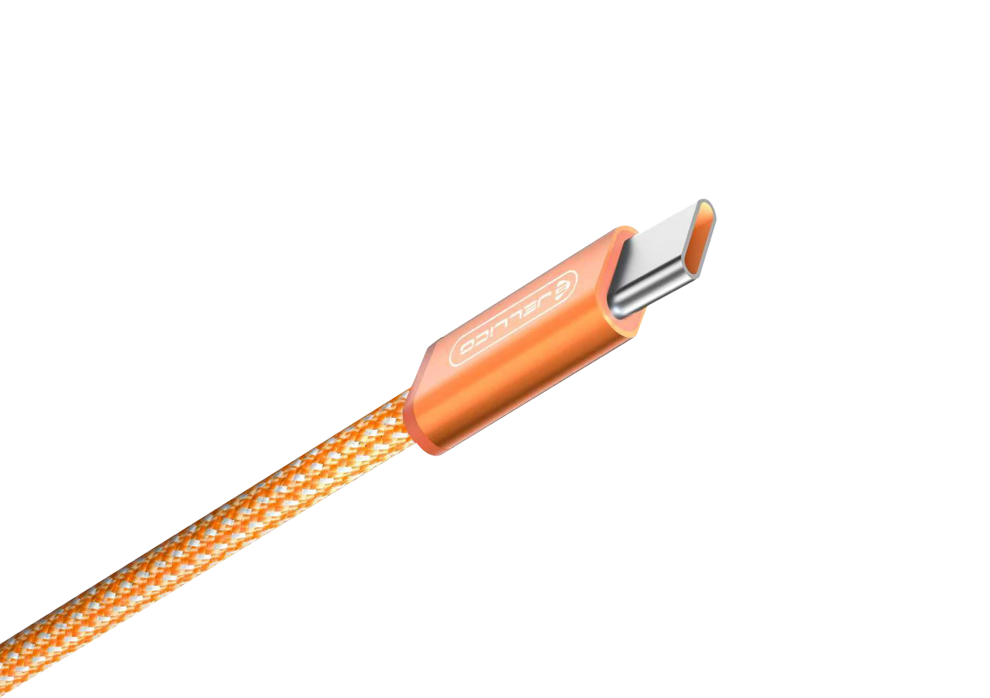 Câble JELLICO SX5 USB-C 100W Orange emballage