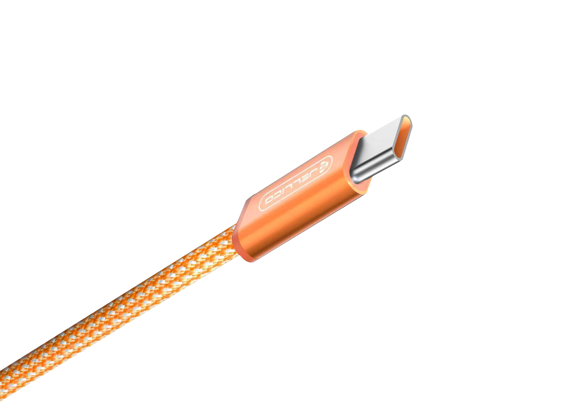 Câble JELLICO SX5 USB-C 100W Orange emballage