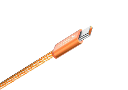 Câble JELLICO SX5 USB-C 100W Orange emballage