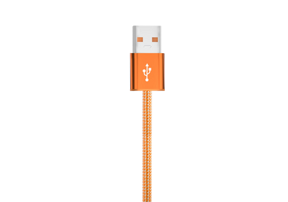 Câble JELLICO SX5 USB-C 100W Orange connecteurs