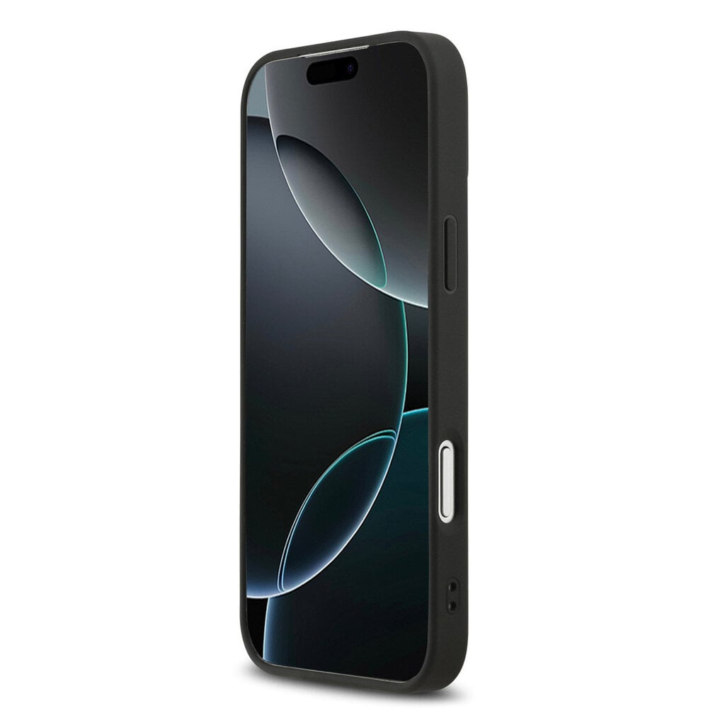DKNY iPhone 17 Pro Max Checkered Stripes Noir 5