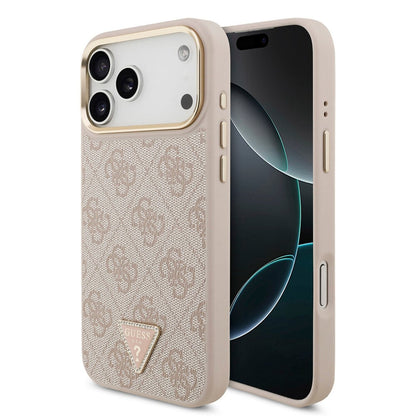 Guess iPhone 17 Pro Max 4G Triangle Logo Rose
