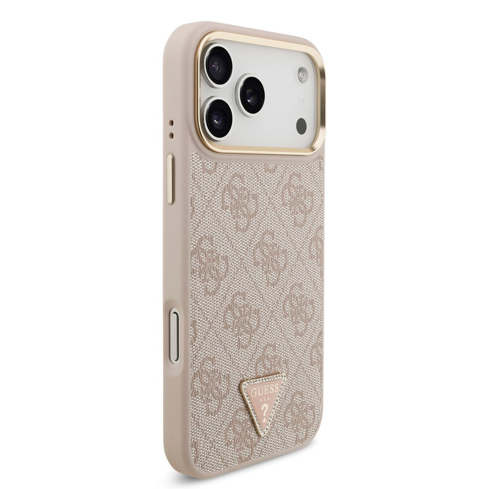 Guess iPhone 17 Pro Max 4G Triangle Logo Rose 4