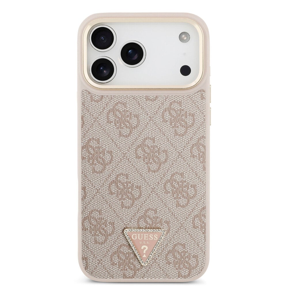 Guess iPhone 17 Pro Max 4G Triangle Logo Rose 3