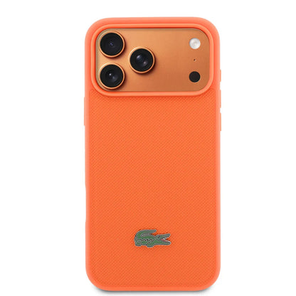 Lacoste iPhone 17 Pro Max Back cover coque - Orange - MagSafe - Iconic Petit Pique Logo