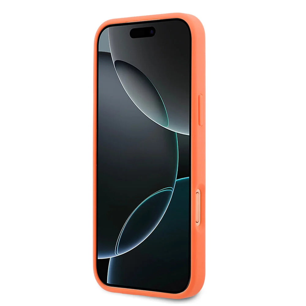 Lacoste iPhone 17 Pro Max Back cover coque - Orange - MagSafe - Iconic Petit Pique Logo