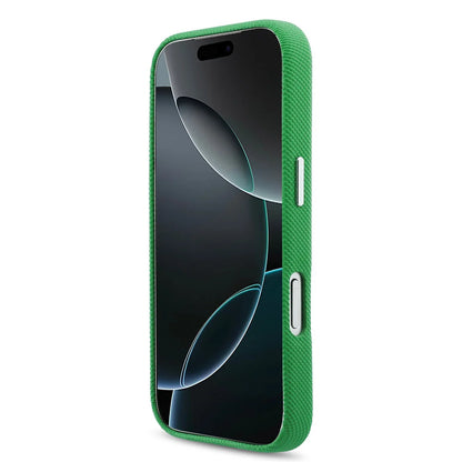 Lacoste iPhone 17 Pro Max Back cover coque - MagSafe - Metal Edges - Iconic Petit Pique Logo - Estragon Green