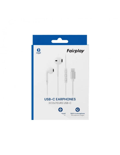 FAIRPLAY Ecouteurs USB-C
